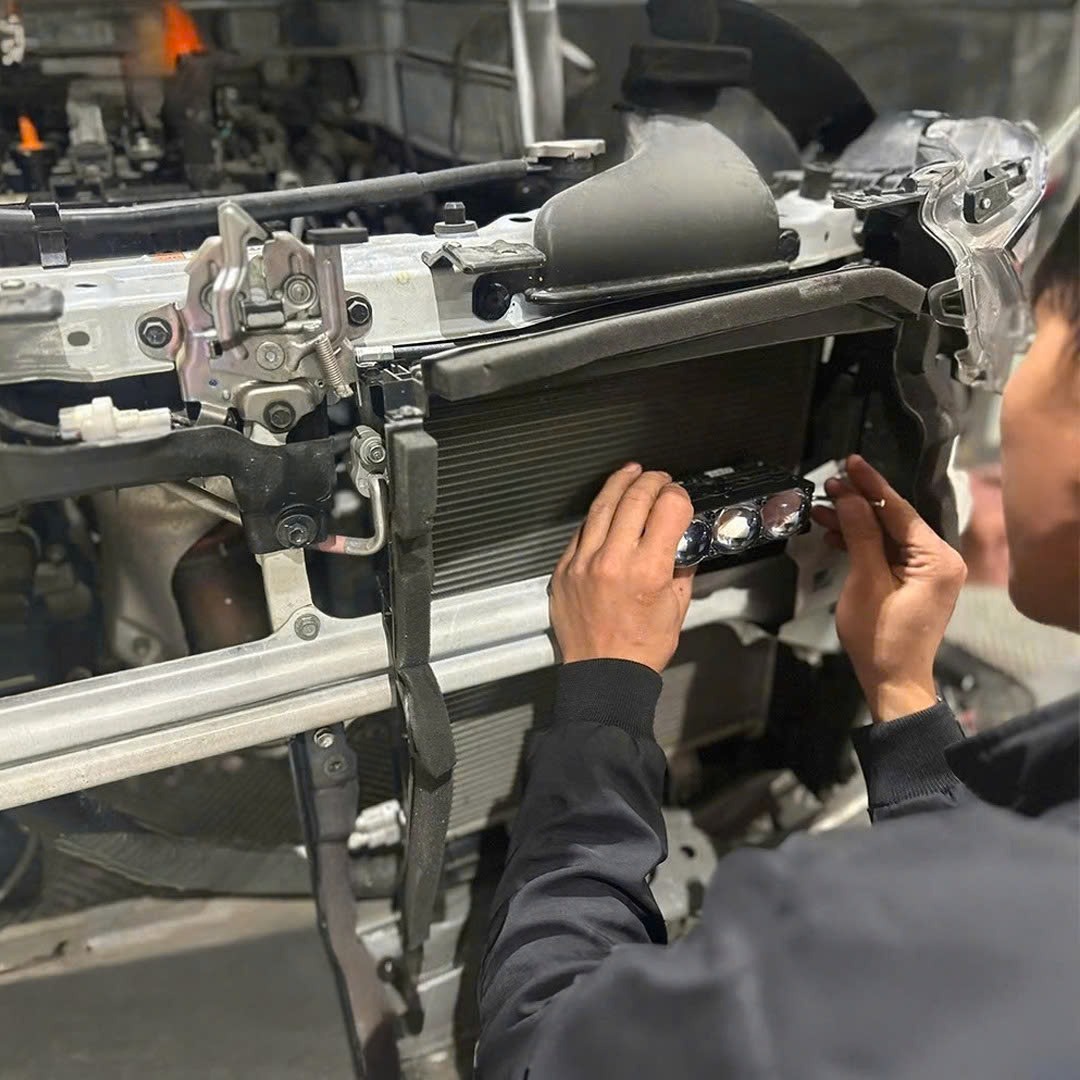 Hình 4: Toyota Wigo lắp đặt Ultra M30 V2 tại Auto365 Huế